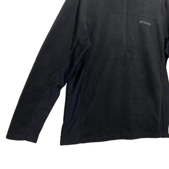 Columbia Men's Black Klamath Range II Half Zip Microfleece Pullover  Size L - Picture 12 of 13